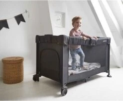 Koelstra Travelsleeper Campingbedje - Met Verhoger - Zwart 15 Koelstra Travelsleeper Campingbedje - Met Verhoger - Zwart -Babyproducten 1200x990 4