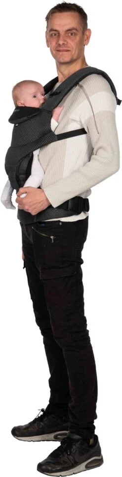 Dooky Ergonomische Draagzak Urban Comfort Grey Sapphire -Babyproducten 309x1200