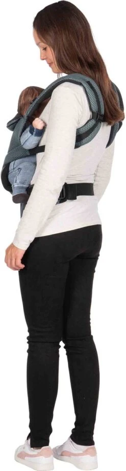 Dooky Ergonomische Draagzak Urban Comfort Green Emerald -Babyproducten 323x1200