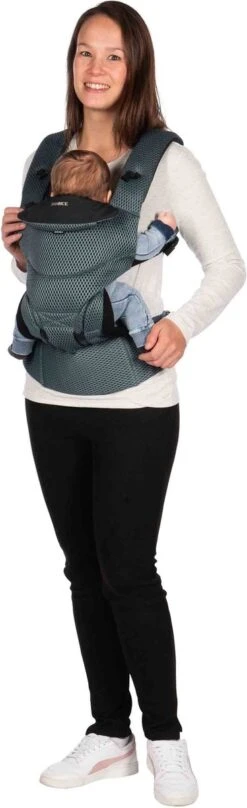 Dooky Ergonomische Draagzak Urban Comfort Green Emerald -Babyproducten 367x1200