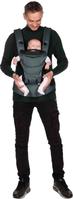 Dooky Ergonomische Draagzak Urban Comfort Green Emerald -Babyproducten 442x1200 2