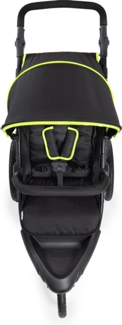 Hauck Runner Kinderwagen - Zwart/Neon Geel -Babyproducten 451x1200