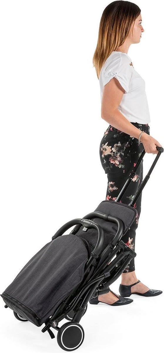 Chicco Trolley Me Light Grey - Wandelwagen Met Trolley Functie 7 Chicco Trolley Me Light Grey - Wandelwagen Met Trolley Functie - Afbeelding 5