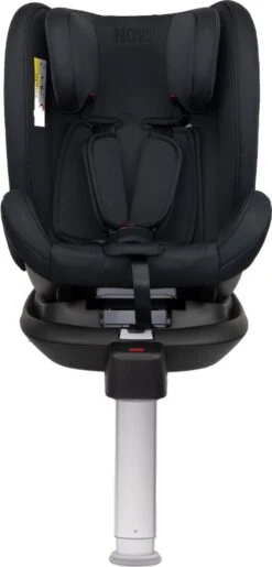Autostoel Novi Baby® David Premium 0-1-2-3 Isofix 360° Rotation All Black -Babyproducten 575x1200 1