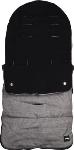 Ding Universele Voetenzak Voor Buggy & Kinderwagen - Grijs