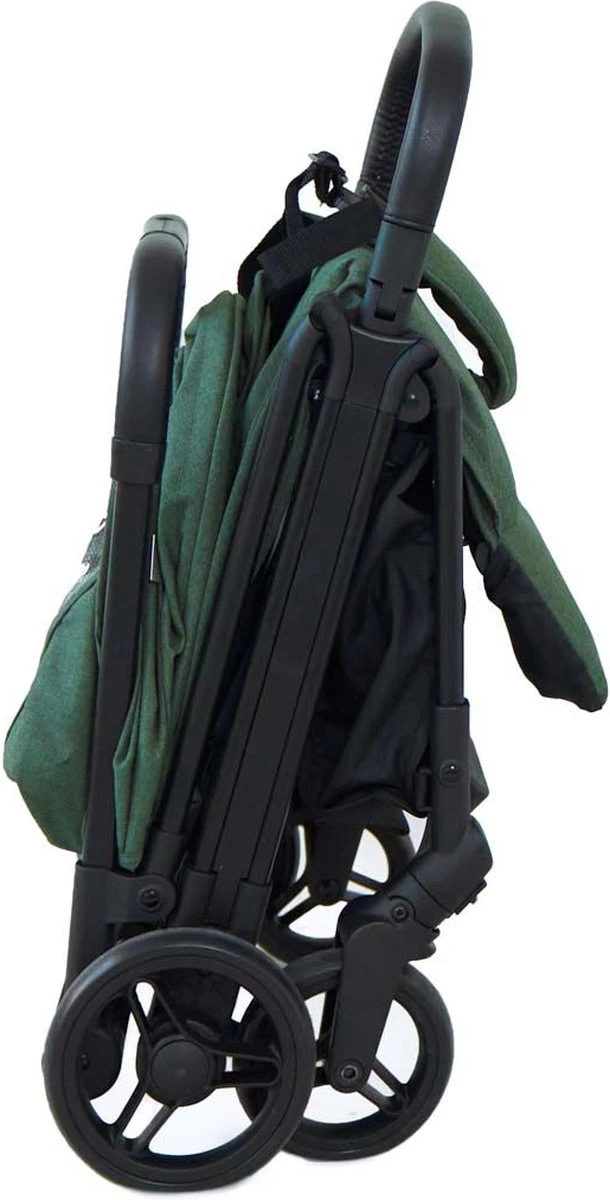 Prénatal Compact Buggy – Kinderwagen Met Boodschappenmand En Zonneklep - Traploos Verstelbare Wandelwagen – Inklapbaar Met 1 Hand - Plooibuggy Groen 7 Prénatal Compact Buggy – Kinderwagen Met Boodschappenmand En Zonneklep - Traploos Verstelbare Wandelwagen – Inklapbaar Met 1 Hand - Plooibuggy Groen - Afbeelding 5
