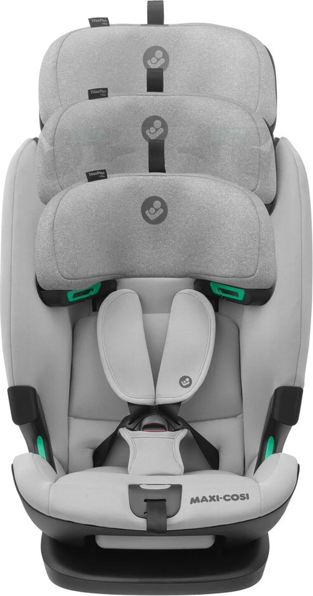 Maxi-Cosi Titan Plus I-Size Autostoeltje - Authentic Grey - Vanaf Ca. 15 Maanden Tot 12 Jaar 9 Maxi-Cosi Titan Plus I-Size Autostoeltje - Authentic Grey - Vanaf Ca. 15 Maanden Tot 12 Jaar - Afbeelding 7
