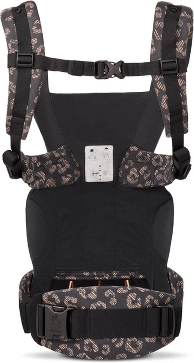 Ergobaby Omni Dream Draagzak - Black Leopard - Ergonomische Baby Draagzak Voor Baby En Drager 8 Ergobaby Omni Dream Draagzak - Black Leopard - Ergonomische Baby Draagzak Voor Baby En Drager - Afbeelding 6