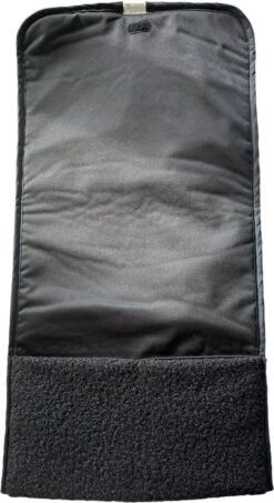 Mommy Bag / Grote Luiertas Zwart / Kinderwagen Luiertas / Teddy Set - Luiertas & Verschoonmat Joan’s Label Zwart / Baby / Met Rits -Babyproducten 654x1200