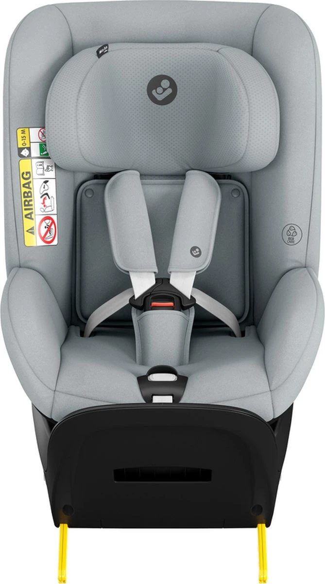 Maxi-Cosi Mica Eco I-Size Autostoeltje - 360° Draaibaar - Gerecyclede Stoffen - Authentic Grey 7 Maxi-Cosi Mica Eco I-Size Autostoeltje - 360° Draaibaar - Gerecyclede Stoffen - Authentic Grey - Afbeelding 5