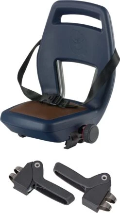 Qibbel 6+ Junior Fietsstoeltje Achter - Blauw Met Bruin Kussentje -Babyproducten 675x1200 5