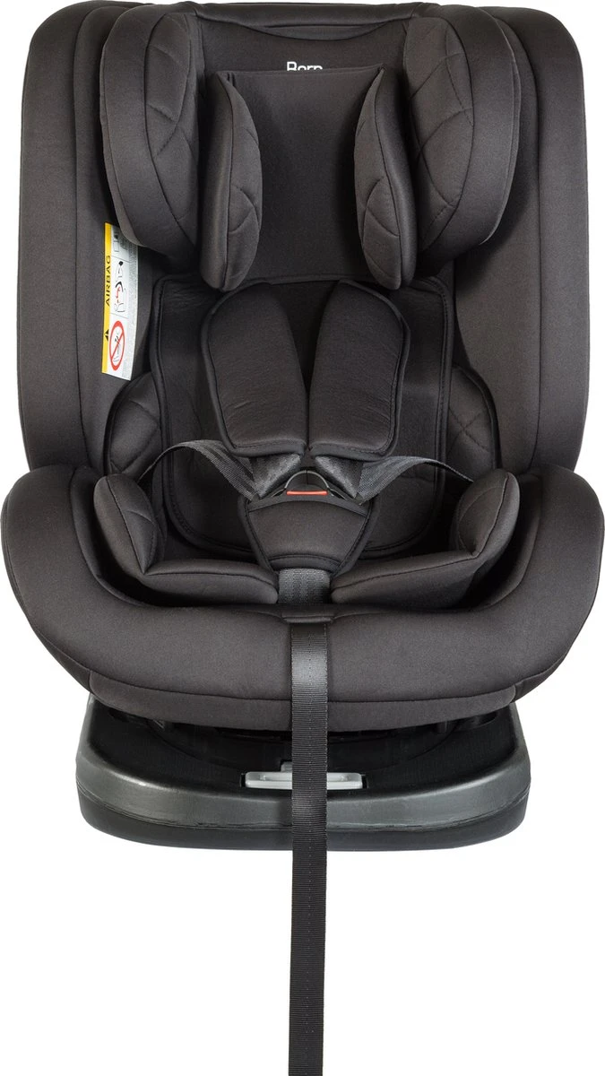 Born Lucky Meegroei Autostoel Roadline SPS ISOFIX - Groep 0/1/2/3 - 360° Draaibaar - Zwart 14 Born Lucky Meegroei Autostoel Roadline SPS ISOFIX - Groep 0/1/2/3 - 360° Draaibaar - Zwart - Afbeelding 12