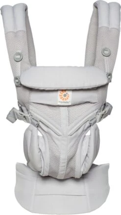 Ergobaby Omni 360 Cool Air Mesh Draagzak Baby - Pearl Grey -Babyproducten 679x1200 3