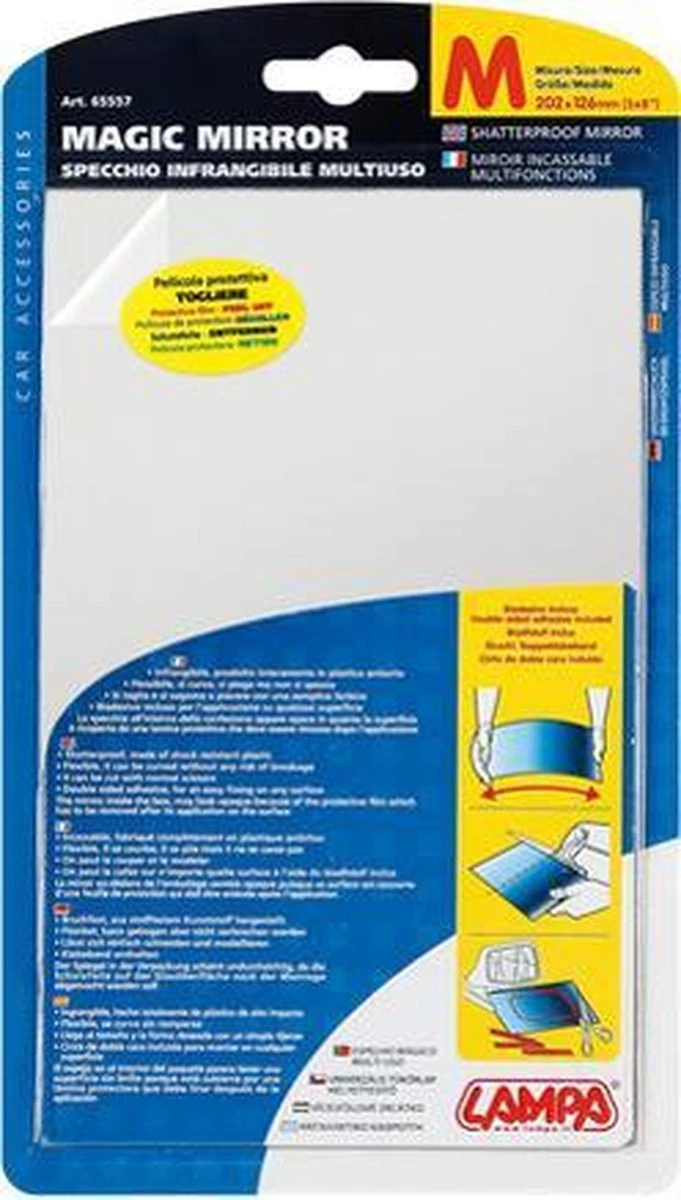 Carpoint Spiegel Reparatiekit - 12,5 X 20 Cm 6 Carpoint Spiegel Reparatiekit - 12,5 X 20 Cm - Afbeelding 4