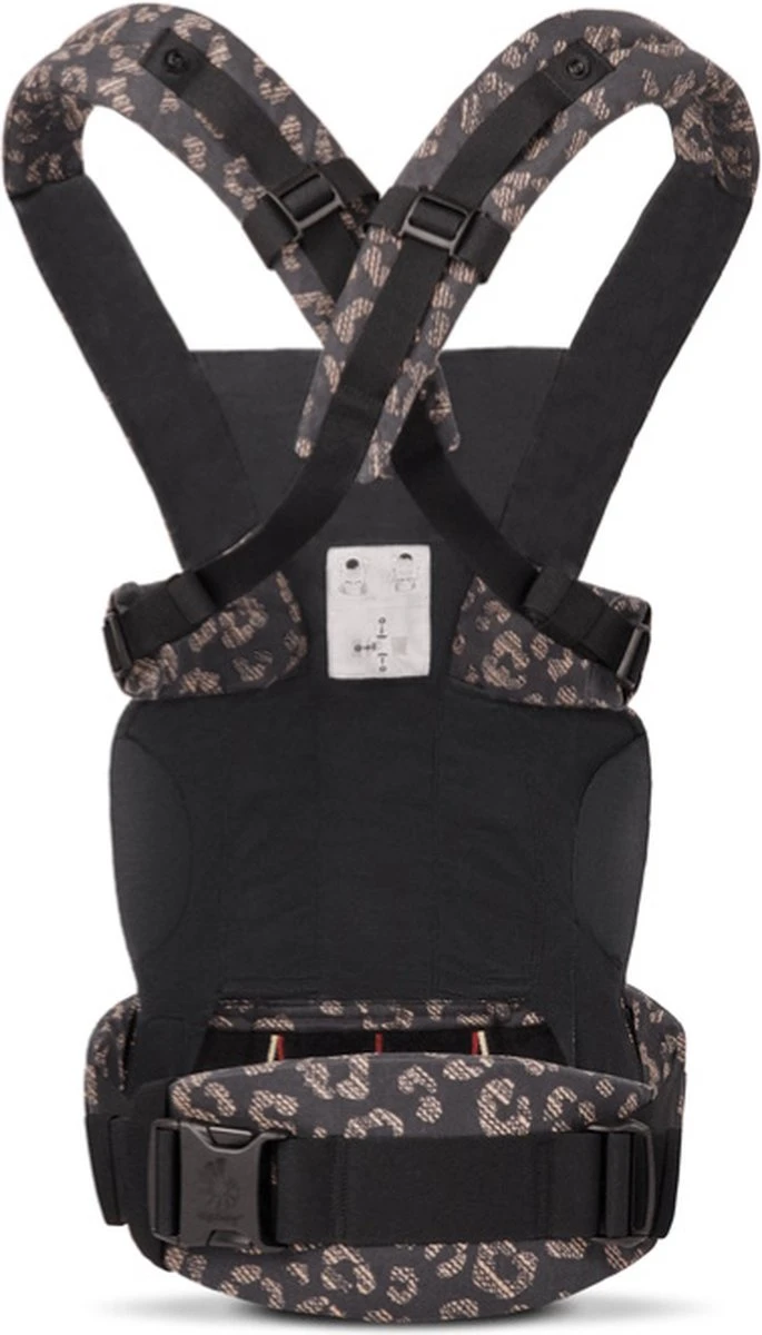 Ergobaby Omni Dream Draagzak - Black Leopard - Ergonomische Baby Draagzak Voor Baby En Drager 10 Ergobaby Omni Dream Draagzak - Black Leopard - Ergonomische Baby Draagzak Voor Baby En Drager - Afbeelding 8