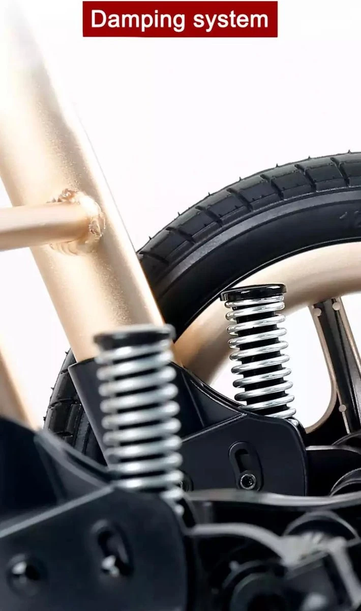 Merkloos Luxe Multi-functionele 3 In 1 Kinderwagen - Kwalitatieve Buggy - Opklapbare Wandelwagen - Khaki 6 Merkloos Luxe Multi-functionele 3 In 1 Kinderwagen - Kwalitatieve Buggy - Opklapbare Wandelwagen - Khaki - Afbeelding 5