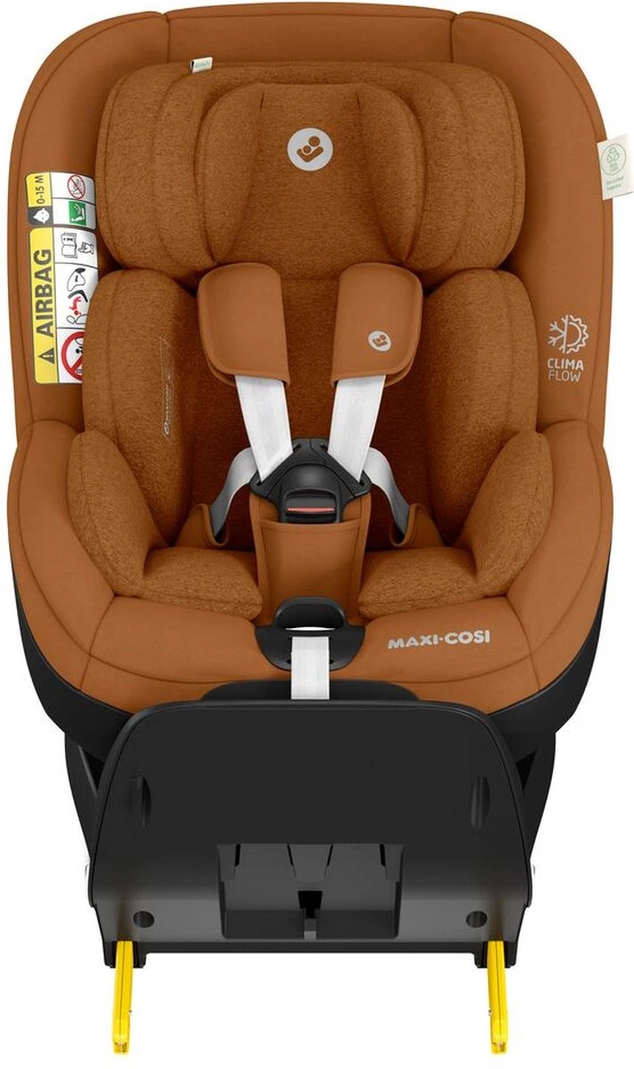 Maxi-Cosi Mica Pro Eco I-Size Autostoeltje - 360° Draaibaar - Gerecyclede Stoffen - Authentic Cognac - Vanaf De Geboorte Tot Ca. 4 Jaar 9 Maxi-Cosi Mica Pro Eco I-Size Autostoeltje - 360° Draaibaar - Gerecyclede Stoffen - Authentic Cognac - Vanaf De Geboorte Tot Ca. 4 Jaar - Afbeelding 7