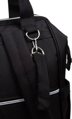 Pochon Baby - Luiertas Zwart - Thermosvakken - Kinderwagen Vriendelijk - Grote Capaciteit - 27,7 Liter -Babyproducten 722x1200 2