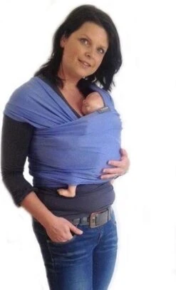 Smallvips Draagdoek Taupe - Rekbare Draagdoek Van Bamboo - Heerlijk Zacht En Koel - Ergonomisch Dragen -Babyproducten 728x1200 2