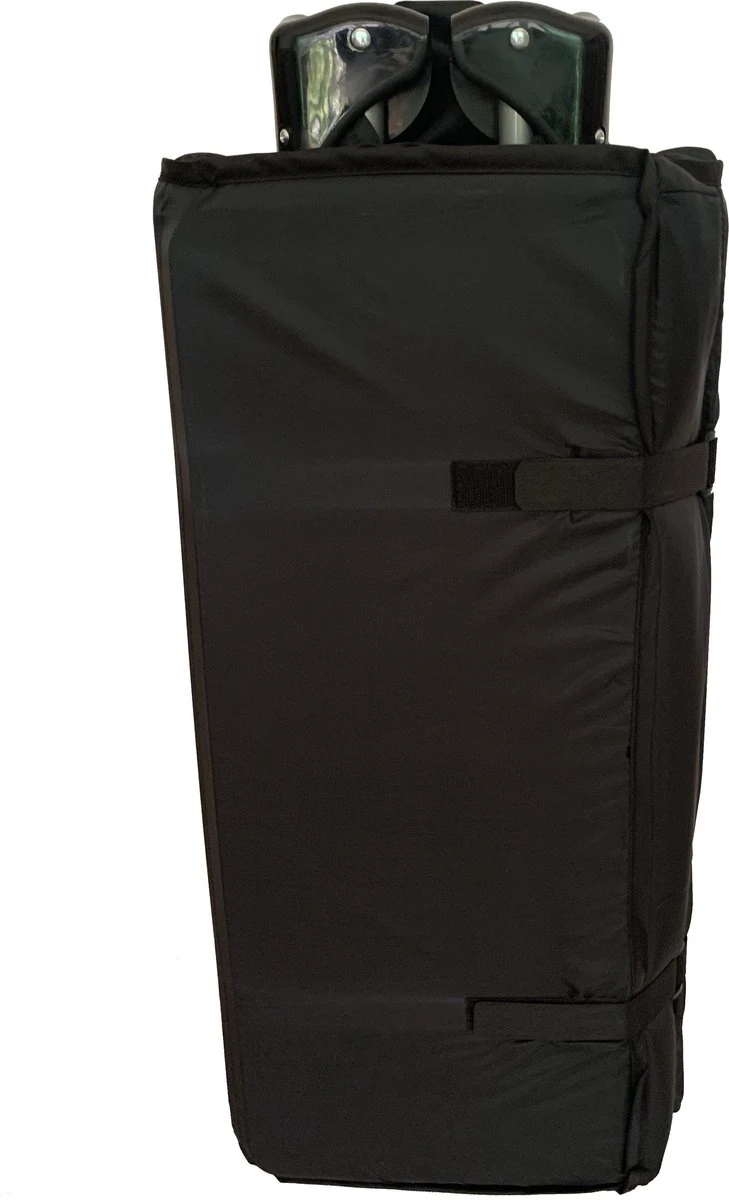 Cabino Campingbedje / Reisbed Set Inclusief Comfortabel Matras 60x120cm Zwart 10 Cabino Campingbedje / Reisbed Set Inclusief Comfortabel Matras 60x120cm Zwart - Afbeelding 8