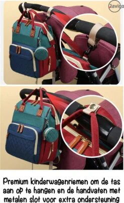 Luiertas - Rugzak - Baby - Kind - Mama - Papa - Slapen - Roze - Relaxen -Babyproducten 730x1200 4