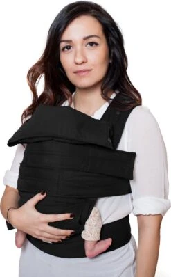 Marsupi Classic Black - Maat XL - Taille 85-120 Cm - Draagzak Baby -Babyproducten 745x1200 3
