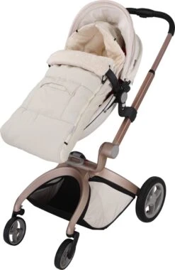 Monzana Kinderwagen Voetenzak Beige | Teddy | Maxi-Cosi | Met Opbergtas -Babyproducten 781x1200 8