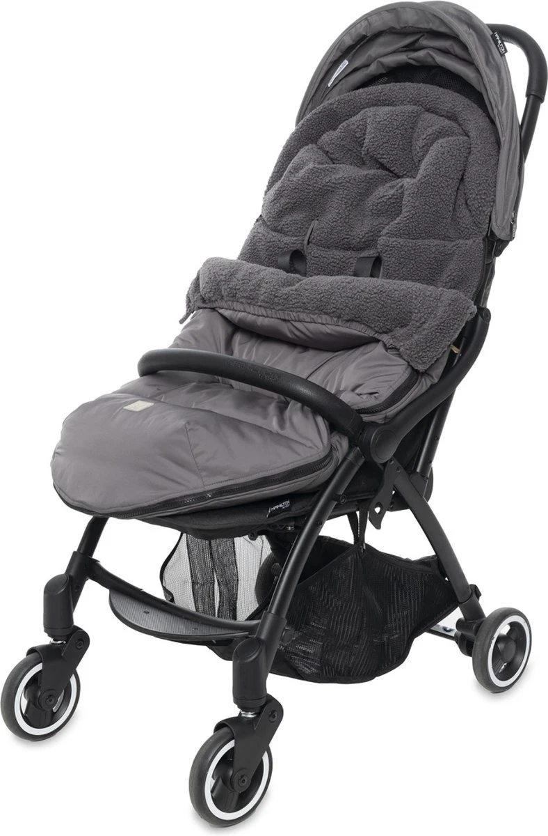 Jollein Voetenzak Voor Buggy & Wandelwagen - Grey 3 Jollein Voetenzak Voor Buggy & Wandelwagen - Grey