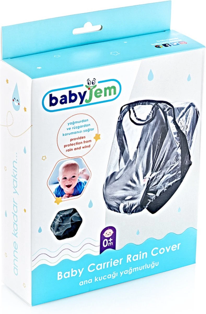 Babyjem Regenhoes Voor Groep 0 Autostoel 1499 4 Babyjem Regenhoes Voor Groep 0 Autostoel 1499 - Afbeelding 2