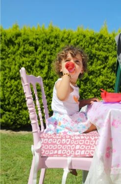 Stoelverhoger Babyjem Booster EasyClean Square Pink -Babyproducten 790x1200 4