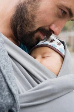 Babylonia - Tricot-Slen Organic - Draagdoek Baby - Silver Blue -Babyproducten 798x1200 8