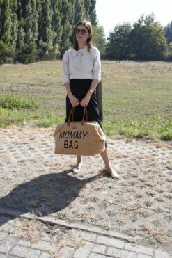 Childhome Mommy Bag Groot - Teddy - Beige 34 Childhome Mommy Bag Groot - Teddy - Beige -Babyproducten 799x1200 83