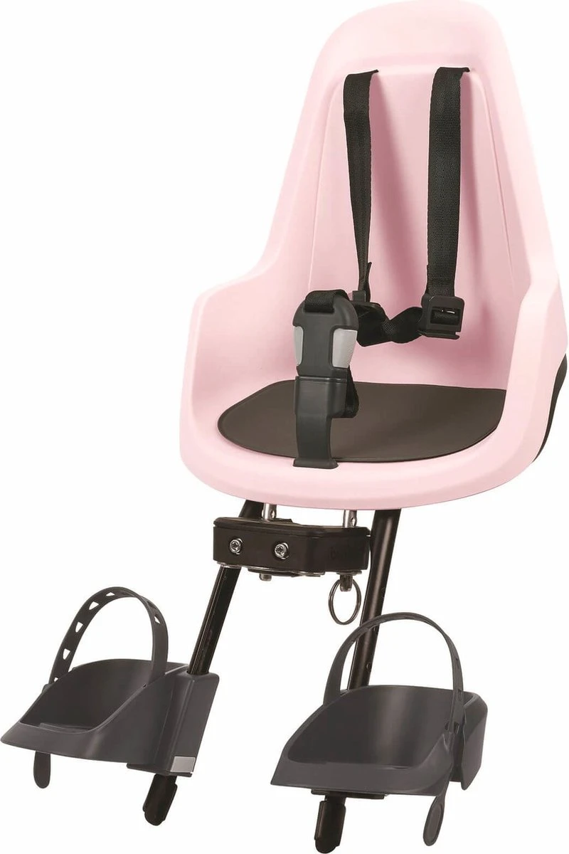 Bobike GO Mini Fietsstoeltje - Macaron Grey 5 Bobike GO Mini Fietsstoeltje - Macaron Grey - Afbeelding 3