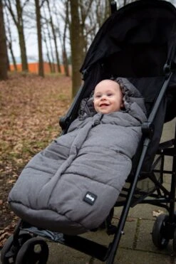 Ding Deluxe Universele Voetenzak Voor Buggy & Kinderwagen - Grijs -Babyproducten 800x1200 173