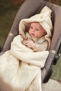 Jollein Voetenzak Voor Autostoel & Kinderwagen - Spring Knit - Ivory -Babyproducten 800x1200 179
