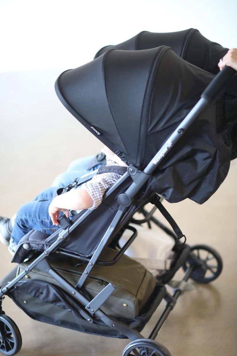 Joovy Kooper X2 Dubbele Buggy - Antraciet - Duo Buggy 9 Joovy Kooper X2 Dubbele Buggy - Antraciet - Duo Buggy - Afbeelding 7