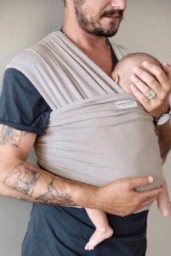 Bamboom Baby Draagdoek Sling Kleur Sand -Babyproducten 800x1200 65