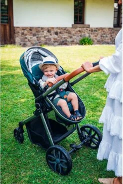 MoMi Kinderwagen - Compacte 2 In 1 Combiwagen - Limuru - Groen (geschikt Van 0-3 Jaar) -Babyproducten 806x1200 4