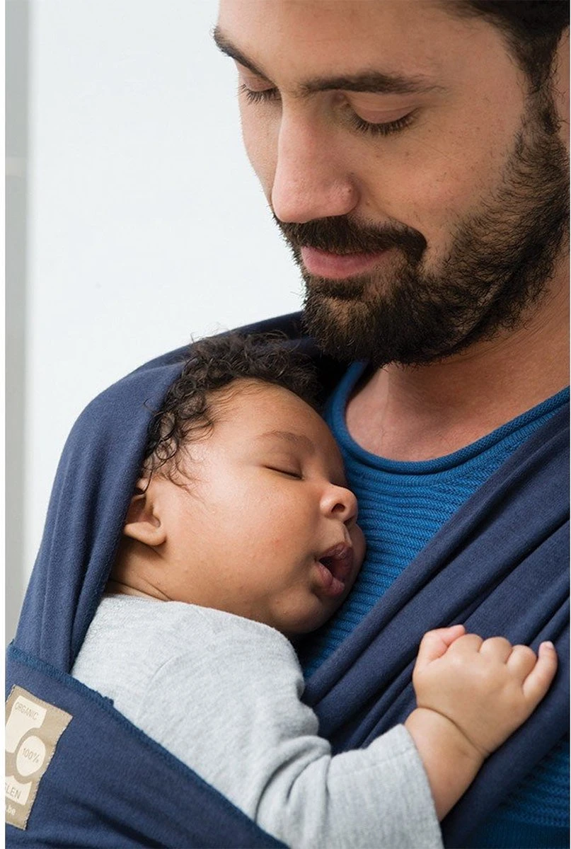 Babylonia Draagdoek - Tricot-Slen - Jeansblauw 4 Babylonia Draagdoek - Tricot-Slen - Jeansblauw - Afbeelding 2