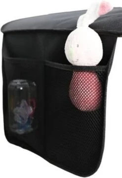 Merkloos Autostoelbeschermer Kinderstoel Maxi-cosi - Autostoelhoes - Autostoelbeschermer - Autostoel Beschermer - Zwart -Babyproducten 825x1200