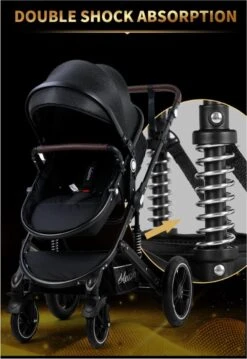 Merkloos 3 In 1 Kinderwagen - Buggy - Opklapbare Wandelwagen - Opvouwbaar - Kinderwagen 3 In 1 - Wandelwagen - Kinderwagens - Kinderwagen 3 In 1 Incl Autostoel - Wandelwagen Baby - Maxi-Cosi -Babyproducten 825x1200 7