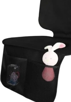 Merkloos Autostoelbeschermer Kinderstoel Maxi-cosi - Autostoelhoes - Autostoelbeschermer - Autostoel Beschermer - Zwart -Babyproducten 830x1200