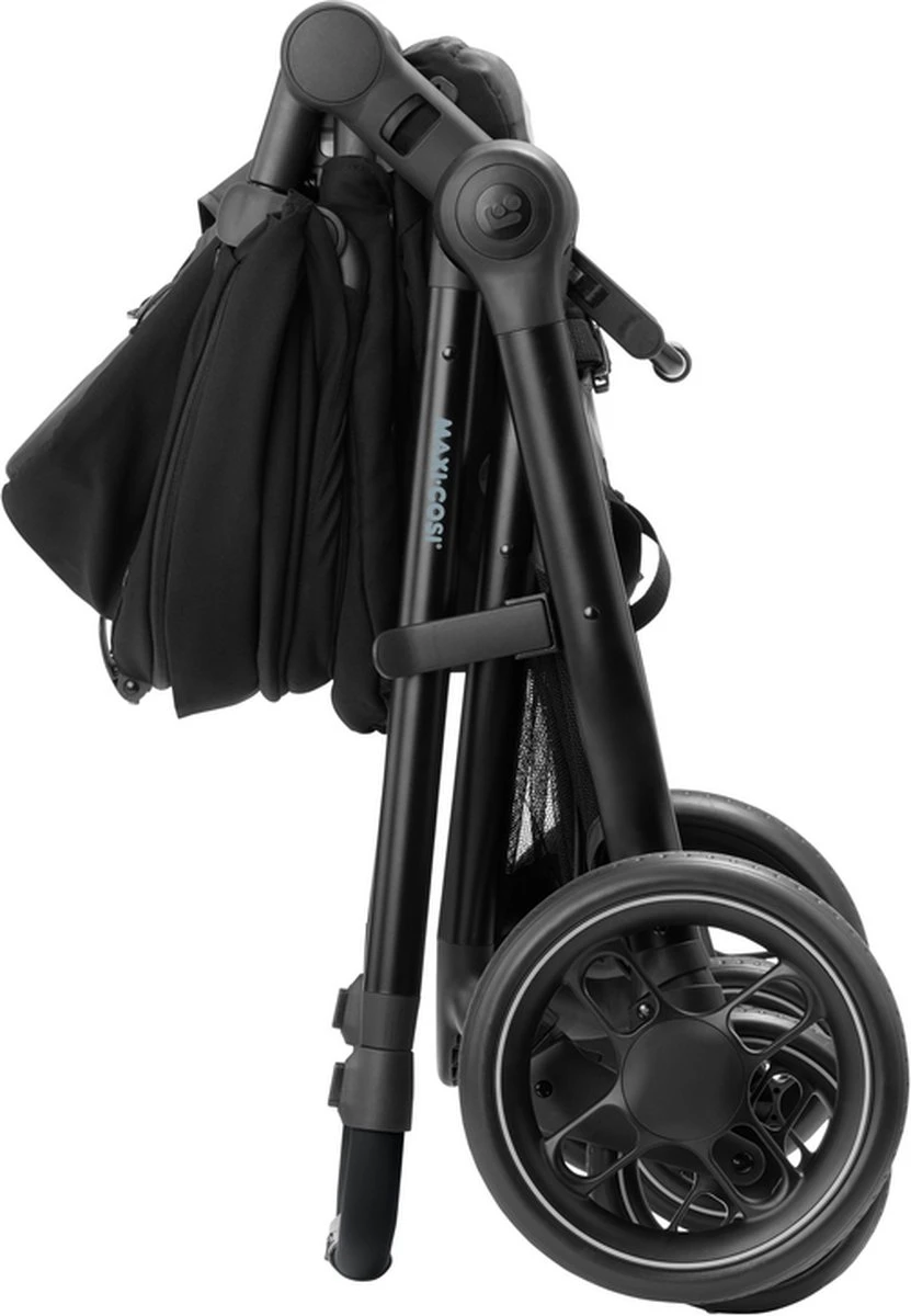 Maxi-Cosi Zelia³ Kinderwagen - Essential Black (zwart Frame + Zwart Leer) 15 Maxi-Cosi Zelia³ Kinderwagen - Essential Black (zwart Frame + Zwart Leer) - Afbeelding 13