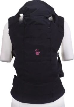 Praktische Draagzak Baby - Zwart - Babydrager - Buikdrager En Rugdrager - Opbergtas Inbegrepen -Babyproducten 831x1200 8