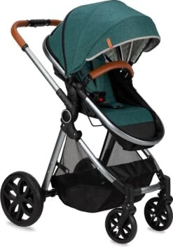 MoMi Kinderwagen - Compacte 2 In 1 Combiwagen - Limuru - Groen (geschikt Van 0-3 Jaar) -Babyproducten 840x1200 6