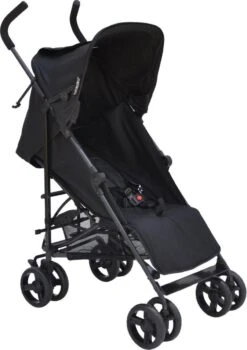 Bebies First Buggy - Plooibuggy - Lichtgewicht - 5 Standen - Comfortabele Rugleuning & Tot 22 Kg - Zwart -Babyproducten 846x1200 6