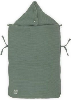 Jollein Voetenzak Voor Autostoel & Kinderwagen - Basic Knit - Forest Green -Babyproducten 856x1200 15