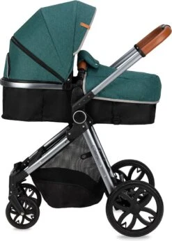 MoMi Kinderwagen - Compacte 2 In 1 Combiwagen - Limuru - Groen (geschikt Van 0-3 Jaar) -Babyproducten 856x1200 9