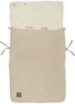 Jollein Voetenzak Voor Autostoel & Kinderwagen - Bliss Knit - Nougat -Babyproducten 862x1200 8