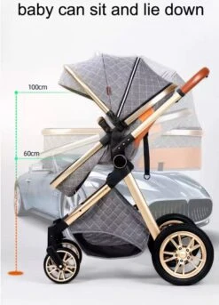 Merkloos Luxe Multi-functionele 3 In 1 Kinderwagen - Kwalitatieve Buggy - Opklapbare Wandelwagen - Khaki 12 Merkloos Luxe Multi-functionele 3 In 1 Kinderwagen - Kwalitatieve Buggy - Opklapbare Wandelwagen - Khaki -Babyproducten 863x1200 3